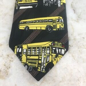 MODERN PROCESS COMPANY ALL SILK SCHOOLBUS TIE